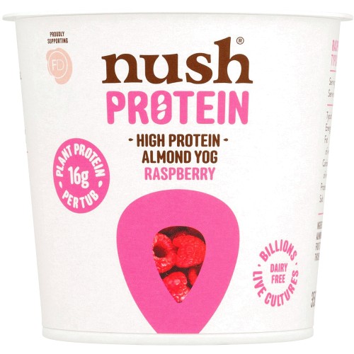 Nush Almond M•lk Yog Raspberry Yoghurt (350g)