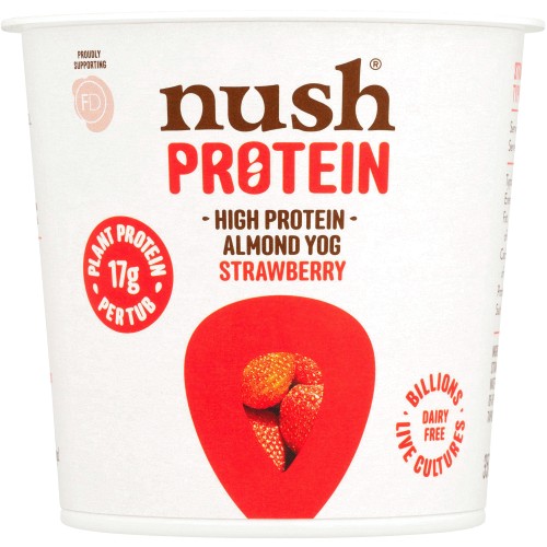 Nush Dairy Free Almond Milk Yog Strawberry Almond Yoghurt (350g)