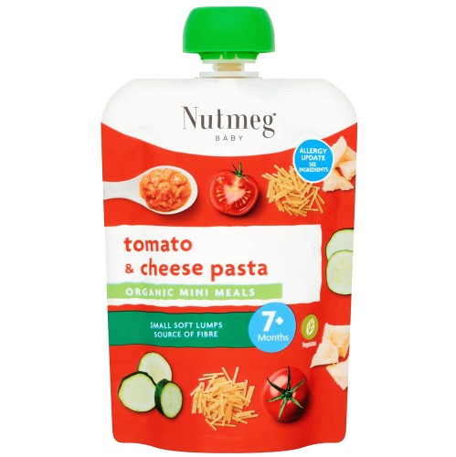 Nutmeg Tomato & Cheese Pasta 7M+