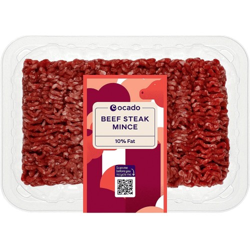 Ocado Beef Steak Mince 10% Fat (750g)