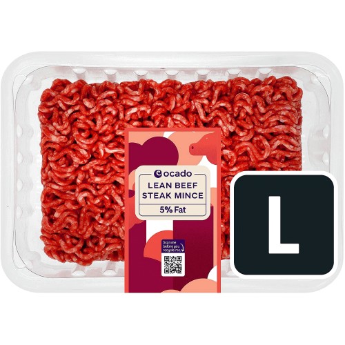 Ocado Lean Beef Steak Mince 5% Fat (750g)