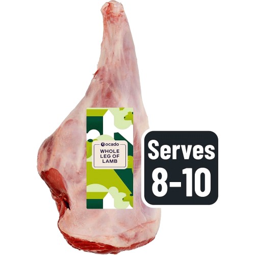 Ocado Whole Leg of Lamb Typically: