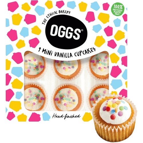 OGGS Mini Vanilla Cupcakes (9)