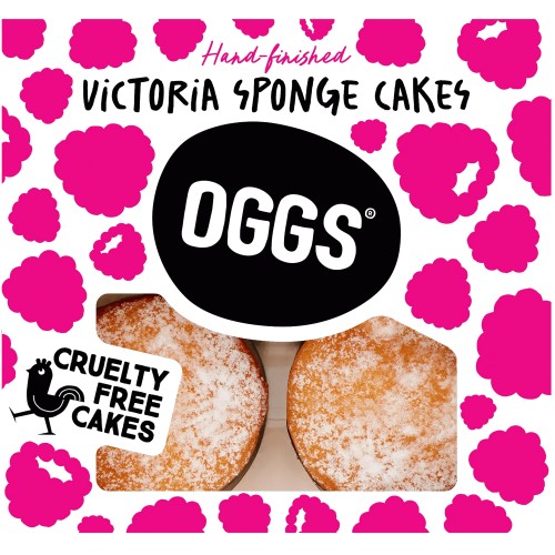 Oggs Vegan Victoria Sponge Cakes