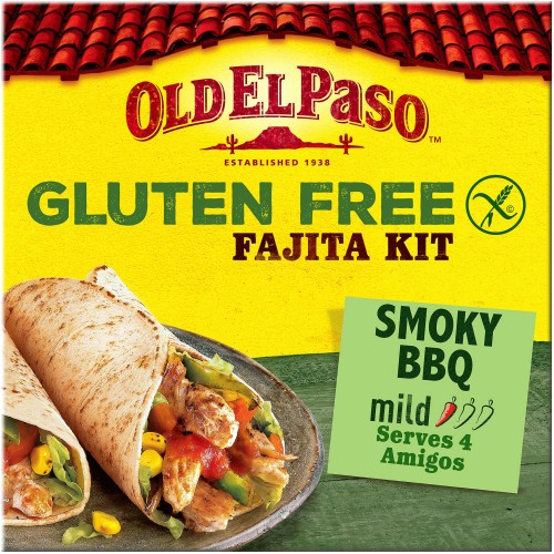 Old El Paso Gluten Free Mexican Smoky BBQ Fajita Kit (462g)