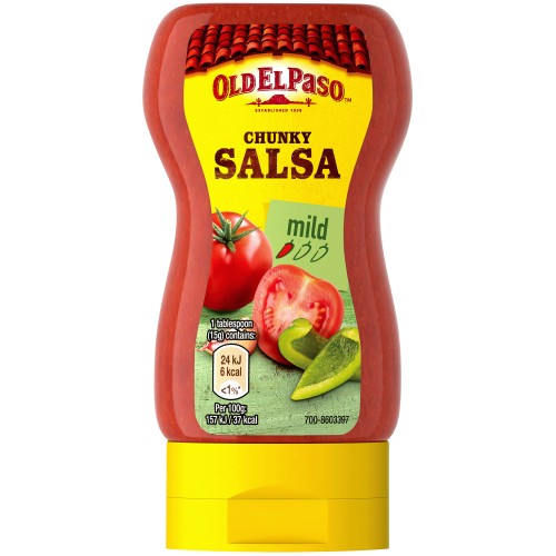 Old El Paso Mexican Squeezy Chunky Salsa (238g)