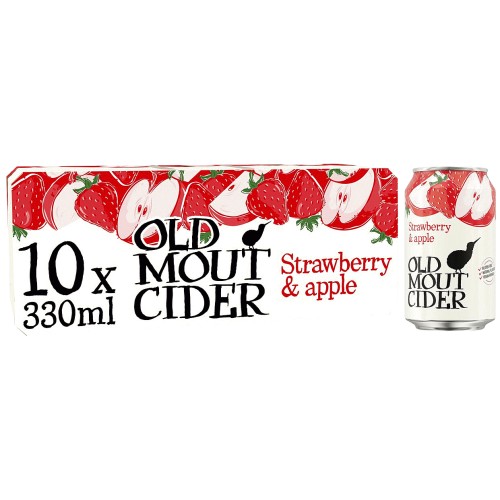 Old Mout Strawberry & Apple Cider Cans