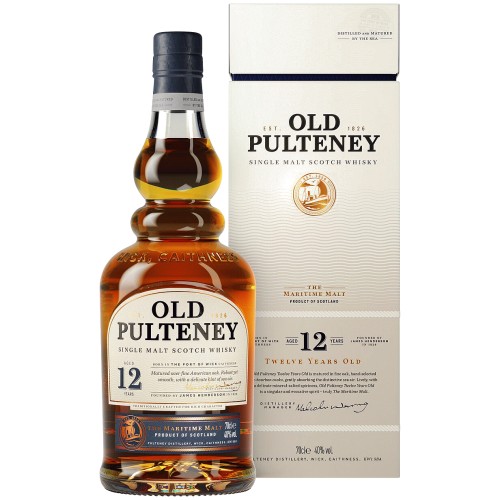 Old Pulteney 12 Year Old Single Malt Scotch Whisky (70cl)