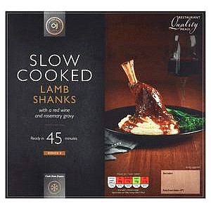 Oliver James Slow Cooked Lamb Shanks (750g)
