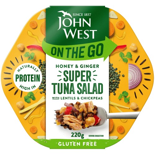On The Go Honey & Ginger Tuna Salad (220g)