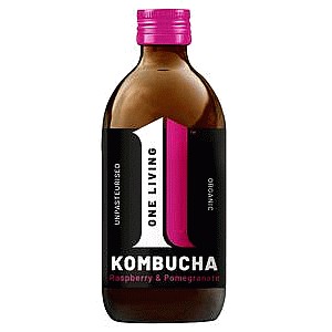 One Living Organic Kombucha Raspberry & Pomegranate (330ml)