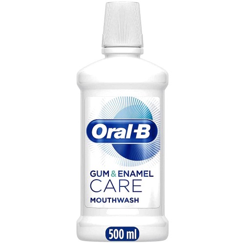 Oral-B Gum & Enamel Care Fresh Mint CPC Mouthwash (500ml)