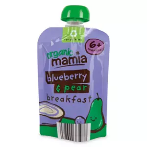 Organic Blueberry & Pear Breakfast Pouch