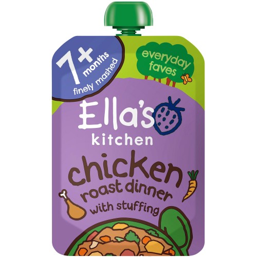 Organic Chicken Roast Dinner Baby Pouch 7+ Months (130g)