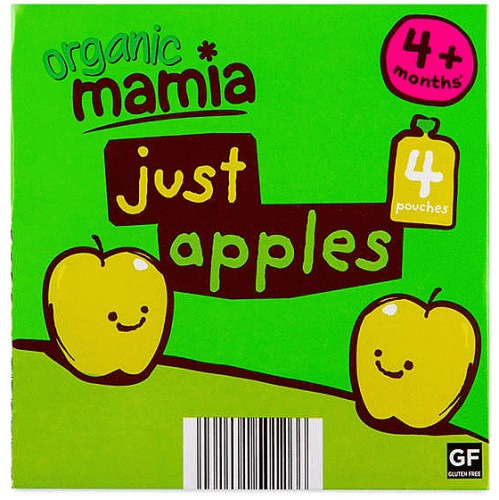 Organic Just Apples Fruit Pouch (4)