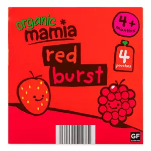 Organic Red Burst Pouch 4 Pack