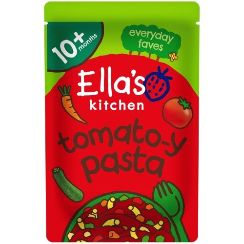 Organic Tomato Pasta Baby Pouch with Vegetables 10+ Months (190g)