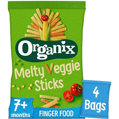 Organix Melty Veggie Organic Stix Multipack (4 x 15g)
