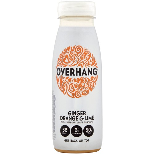 Overhang Naturally Revitalising Premium Beverage Orange Ginger And Lime