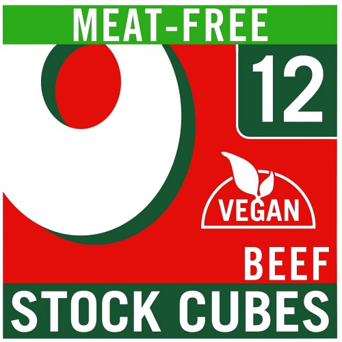 Oxo Vegan Meat Free Beef Flavoured Stock Cubes (12 x 71g)