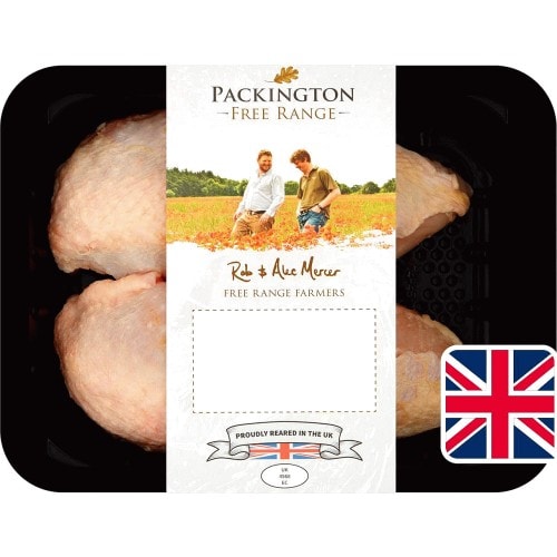 Packington Free Range Skin On Chicken Breasts Typically: