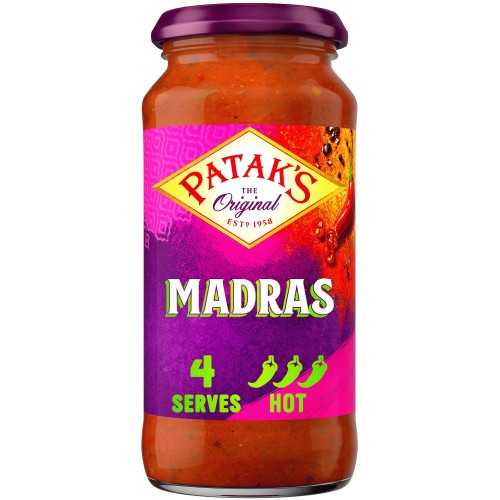 Patak's Madras Cooking Sauce (450g)