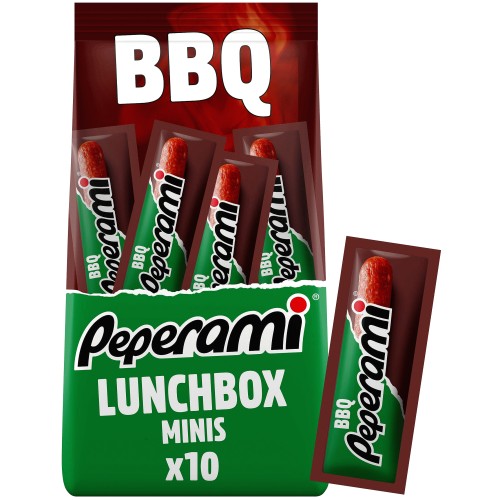 Peperami BBQ Lunchbox Minis (10 x 10g, 100g)