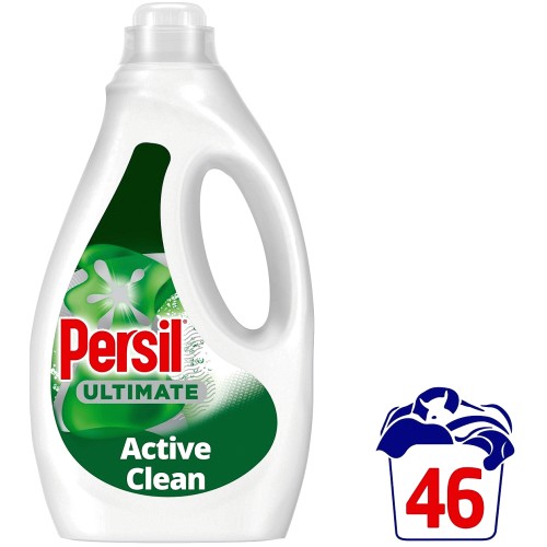 Persil Ultimate Liquid Detergent Active Clean 46 Wash (1200ml)