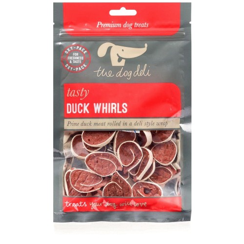 Petface The Dog Deli Duck Whirls Dog Treats