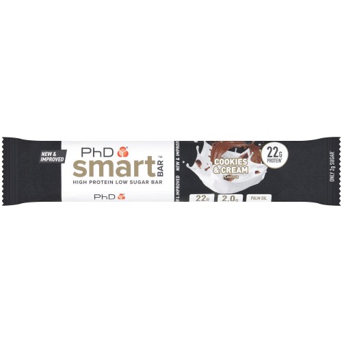 PhD Smart Bar Cookies & Cream (64g)