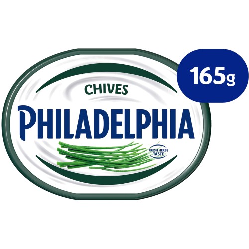 Philadelphia Chives Soft Cream Cheese (165g)