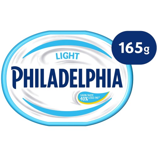 Philadelphia Light Low Fat Soft Cream Cheese (165g)