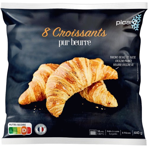 Picard 8 Croissants All Butter