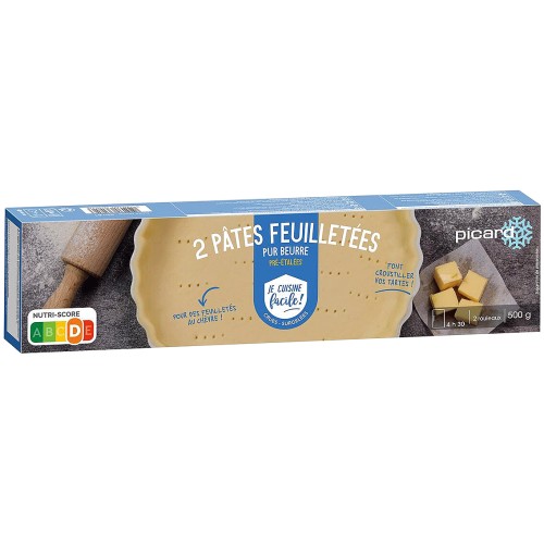 Picard Puff Pastry (2 x 250g)