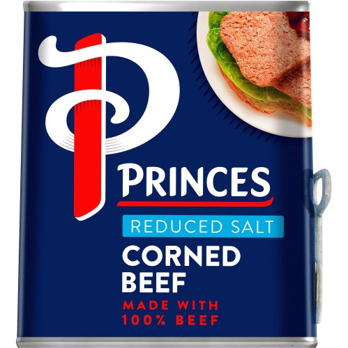 Princes Reduced Salt Corned Beef (340g)