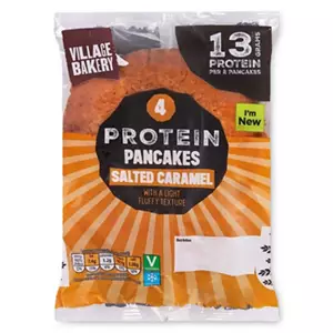 Protein Salted Caramel Pancakes