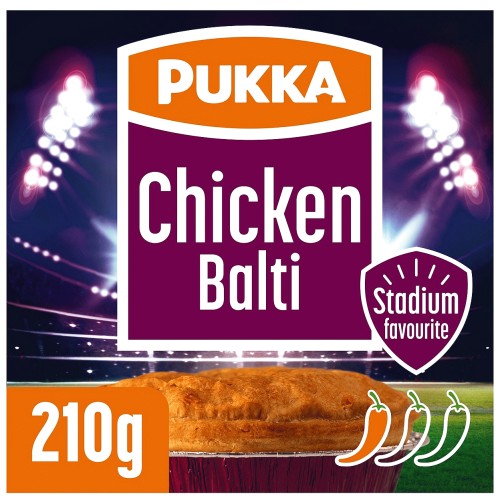 Pukka Limited Edition Chicken Balti Pie (210g)