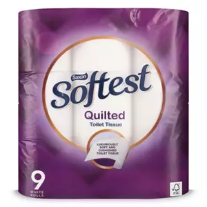 Quilted Toilet Paper 9 Pack