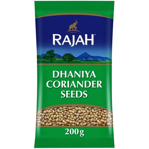 RAJAH DHANIYA WHOLE CORIANDER SEEDS (200g)