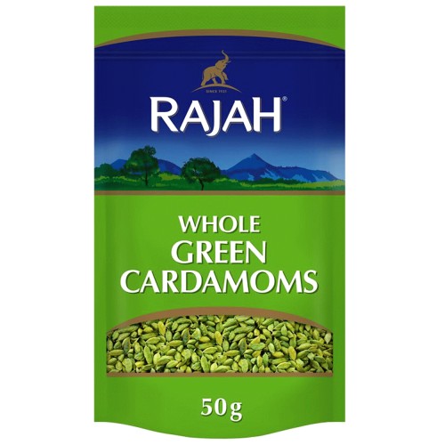 Rajah Whole Green Cardamoms (50g)