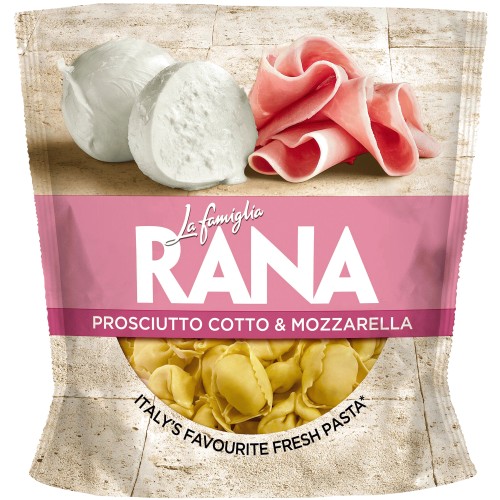 Rana Prosciutto Cotto & Mozzarella Fresh Tortelloni (250g)