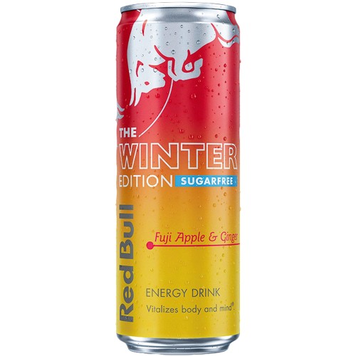 Red Bull Sugar Free Winter Apple & Ginger Edition Energy Drink (473ml)