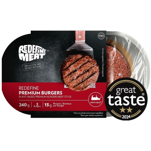 Redefine Meat Premium Burgers (2 x 120g)