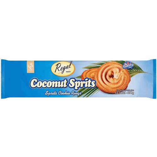 Regal Bakery Coconut Sprits Cookie Rings (350g)