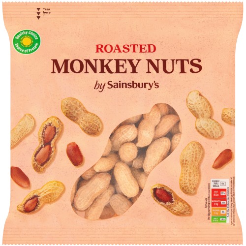 Roasted Monkey Nuts in Shells (300g)