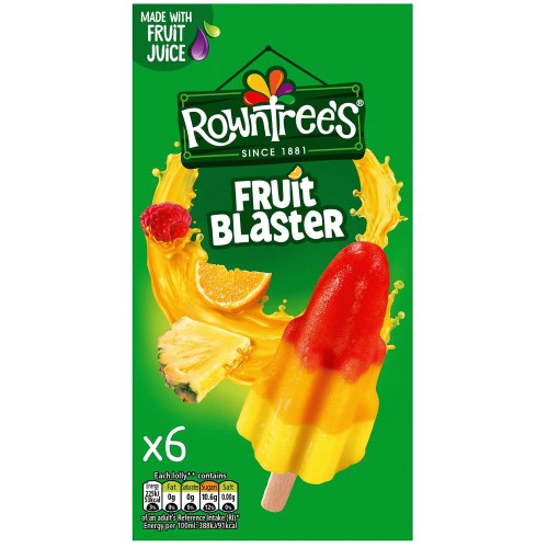 Rowntree's Fruit Blaster Ice (6 x 58ml)