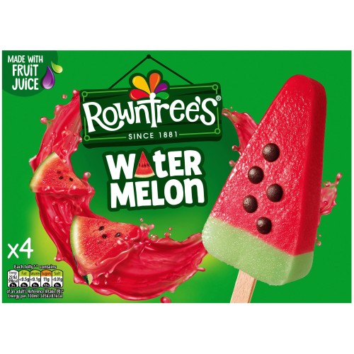 Rowntree's Watermelon Ice Lollies (4 x 73ml)