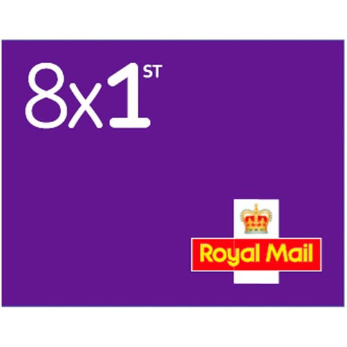 Royal Mail 1st Class Stamps (8)