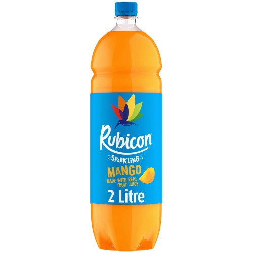 Rubicon Sparkling Mango Soft Drink Bottle (2 Litre)