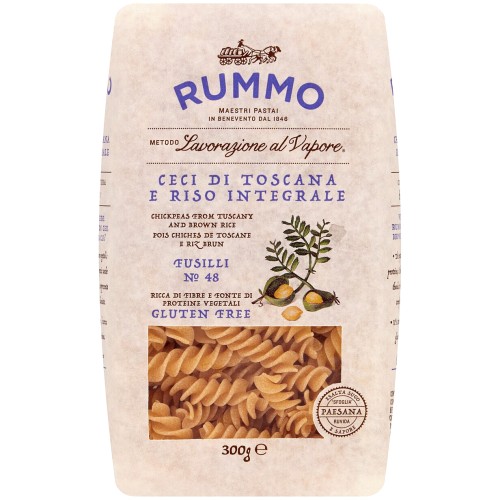 Rummo Gluten Free Chickpea Fusilli Al Ceci E De Toscana Pasta No.48 (300g)